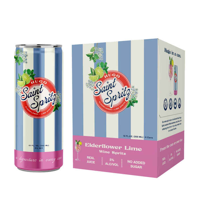 Saint Spritz Hugo can