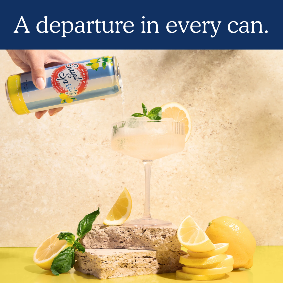 Saint Spritz Sicily | Basil Limonata Spritz Online | Saint Spritz