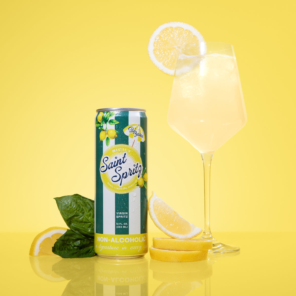 シズル　sisel エタニティ　750ml Saint Spritz Sicily | Basil Limonata Spritz Online | Saint Spritz