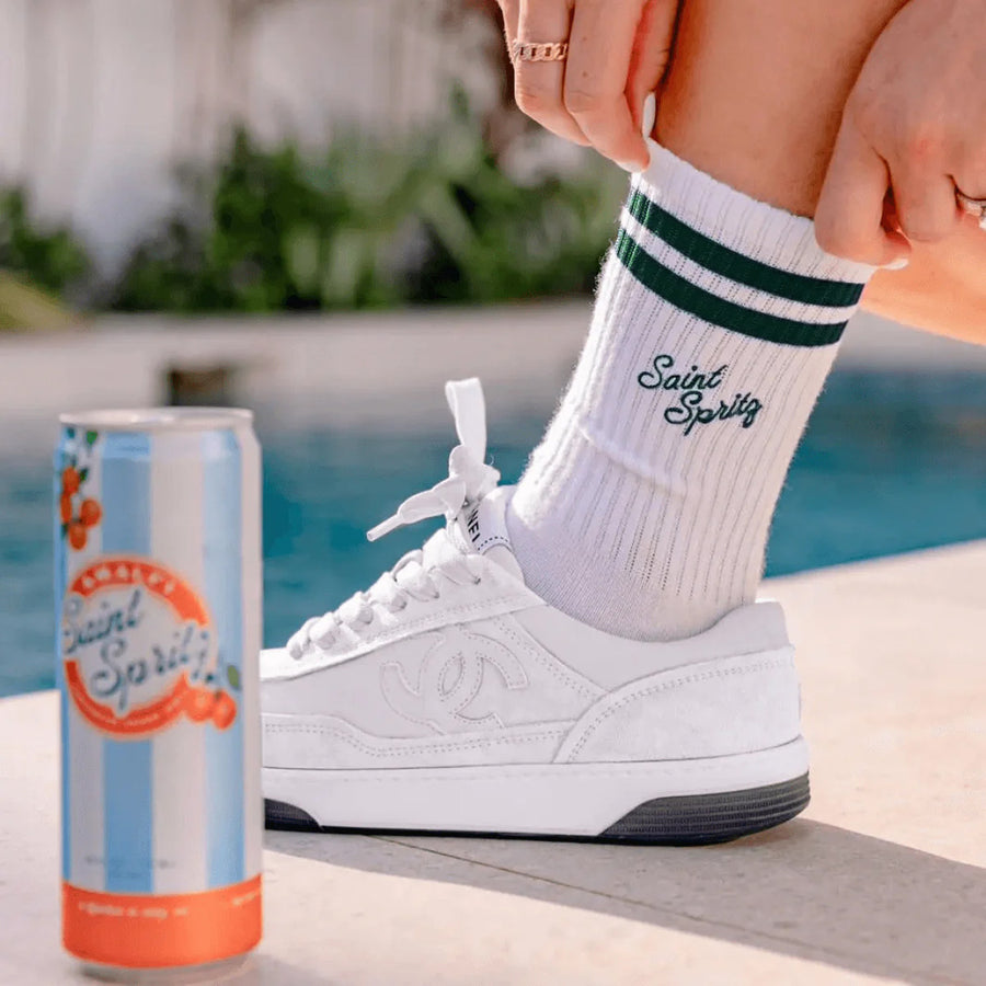Jet Set Socks - Green