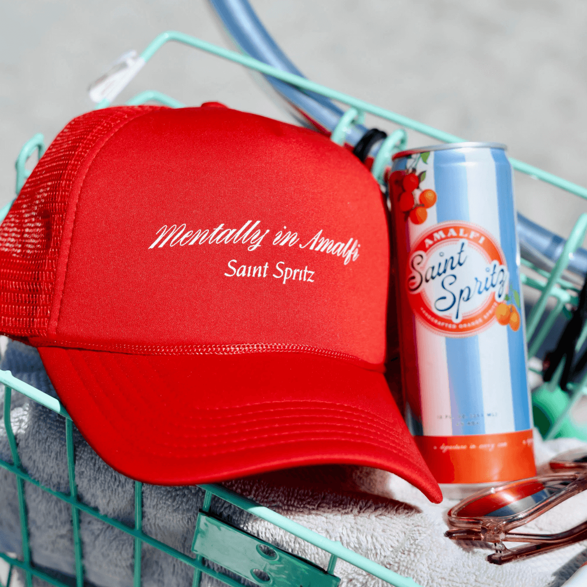 Mentally In Amalfi Trucker Hat