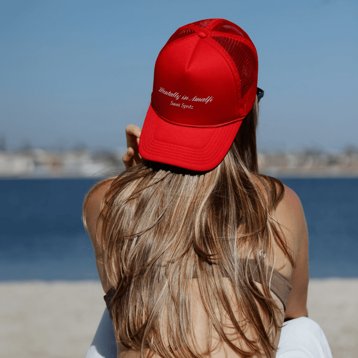 Mentally In Amalfi Trucker Hat