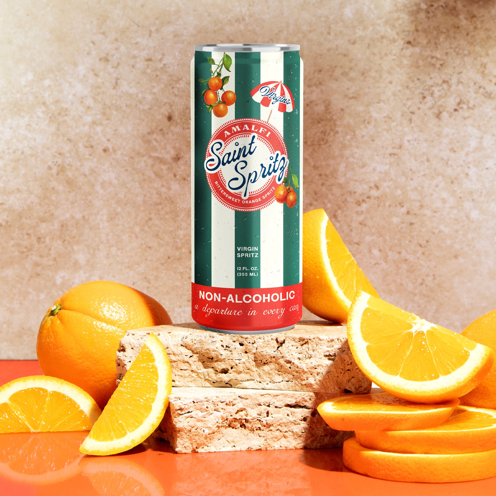 Orange Aperitivo Virgin Spritz | Saint Spritz