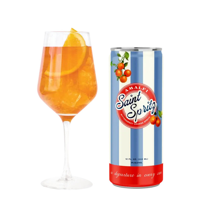 Saint Spritz Amalfi can and spritz