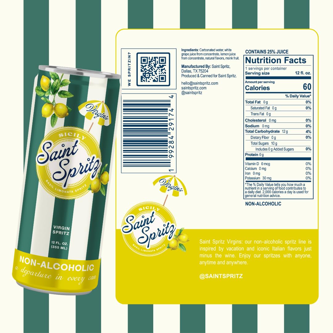 Virgin Sicily Spritz 12-Pack