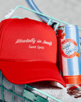 Mentally In Amalfi Trucker Hat