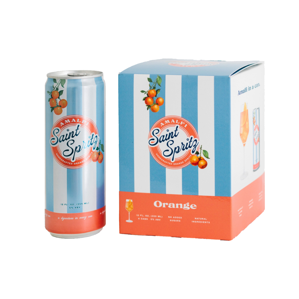 Saint spritz a departure in every can