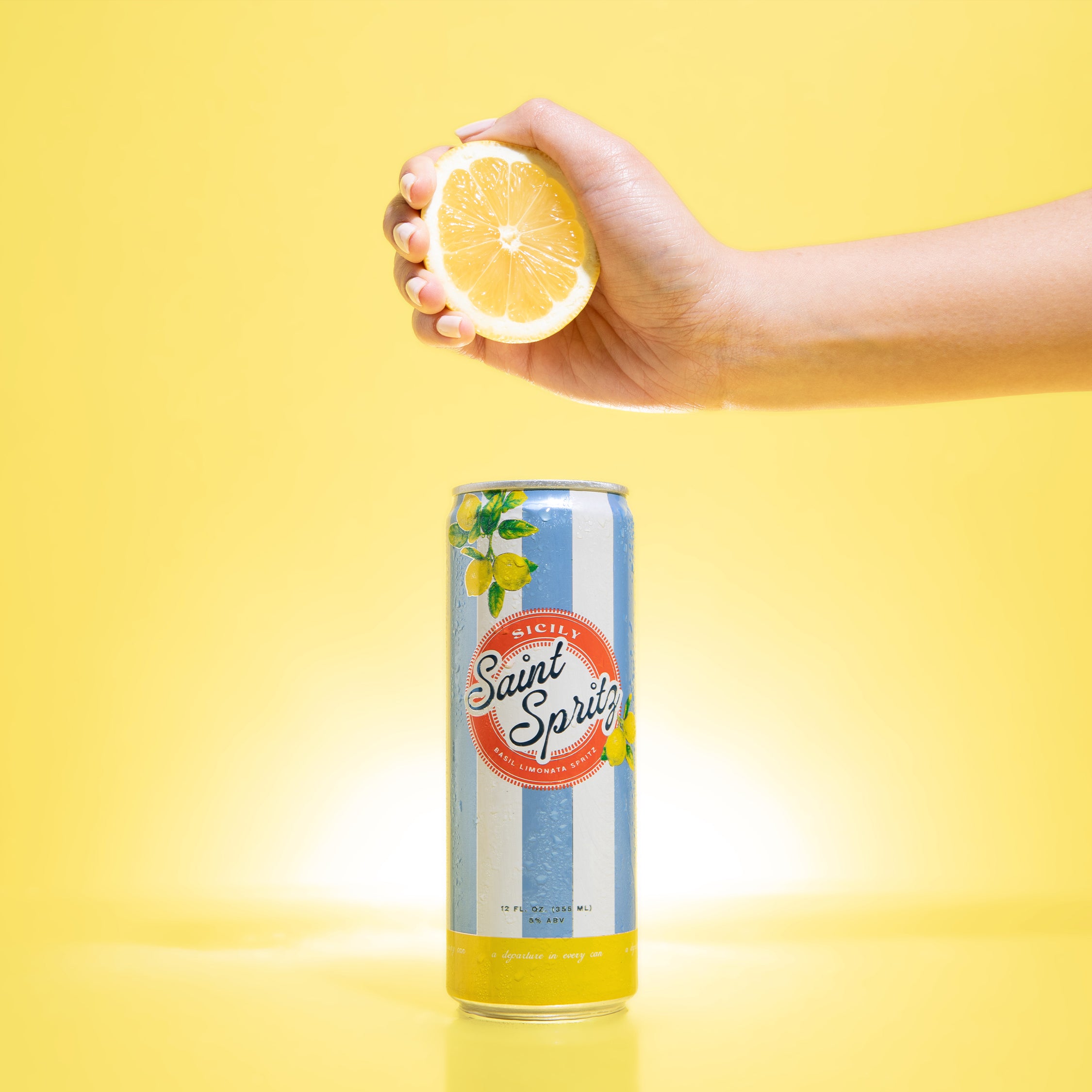 Saint Spritz Sicily | Basil Limonata Spritz Online | Saint Spritz