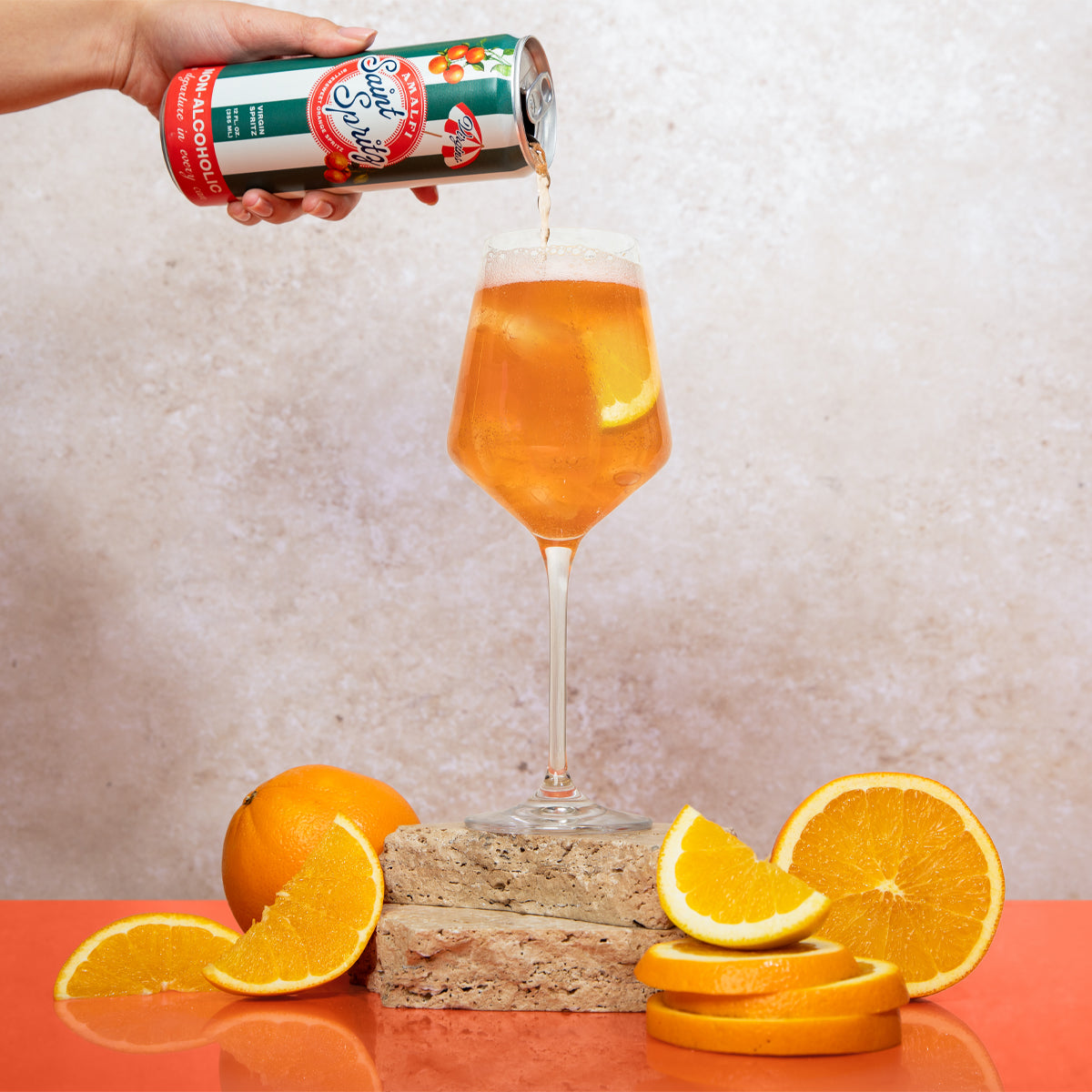 Orange Aperitivo Virgin Spritz | Saint Spritz