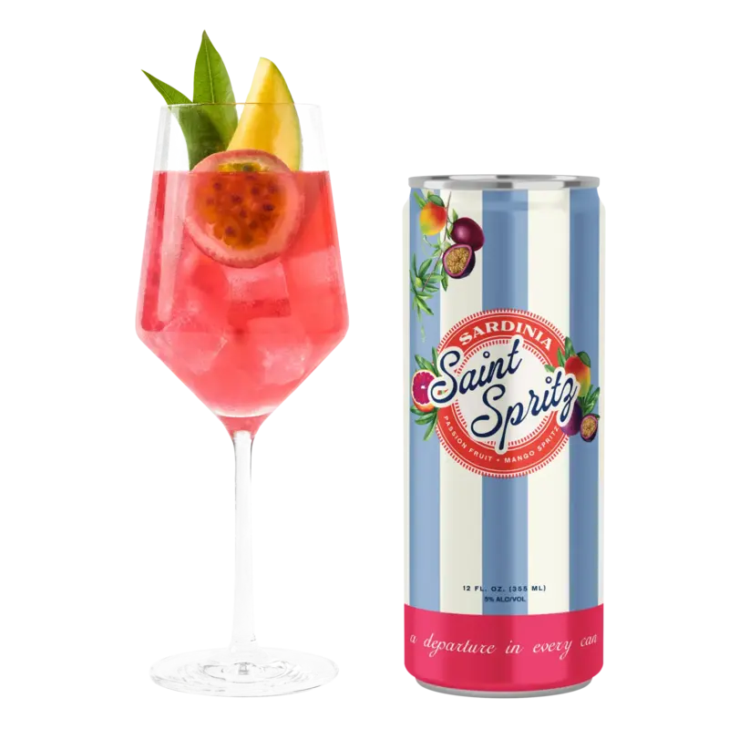 Saint Spritz Sardinia can and spritz