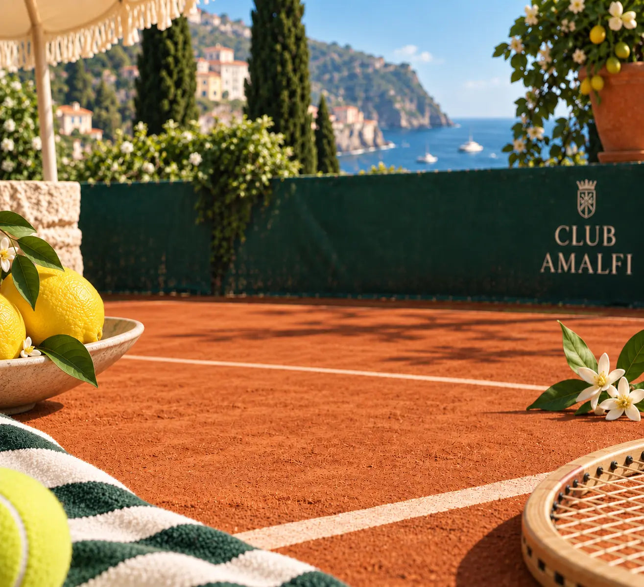 Italian tennis court